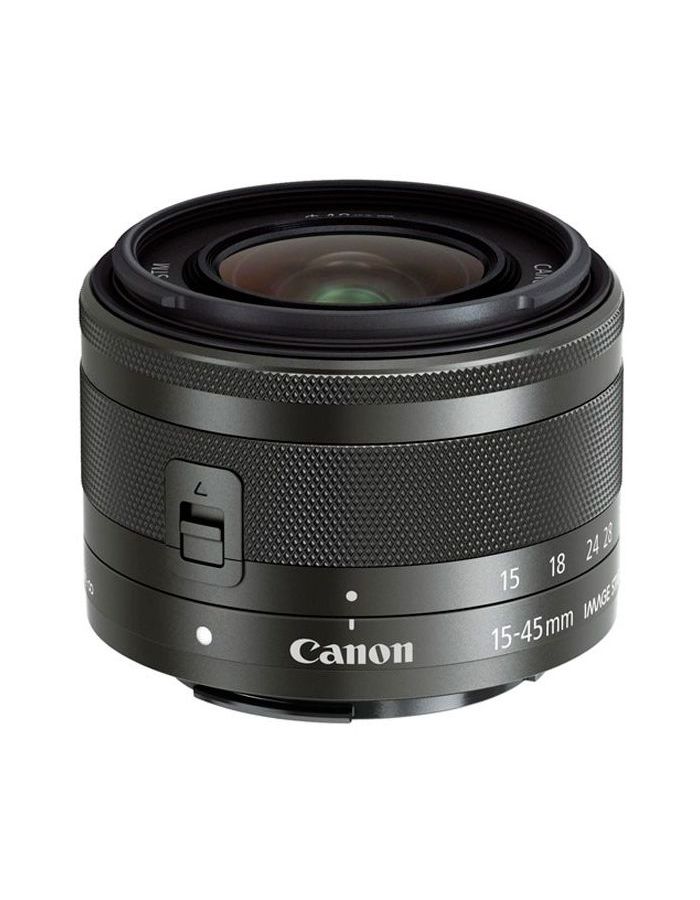 Объектив Canon EF-M 15-45mm f/3.5-6.3 IS STM Black
Объектив Canon EF-M 15-45mm f/3.5-6.3 IS STM Black