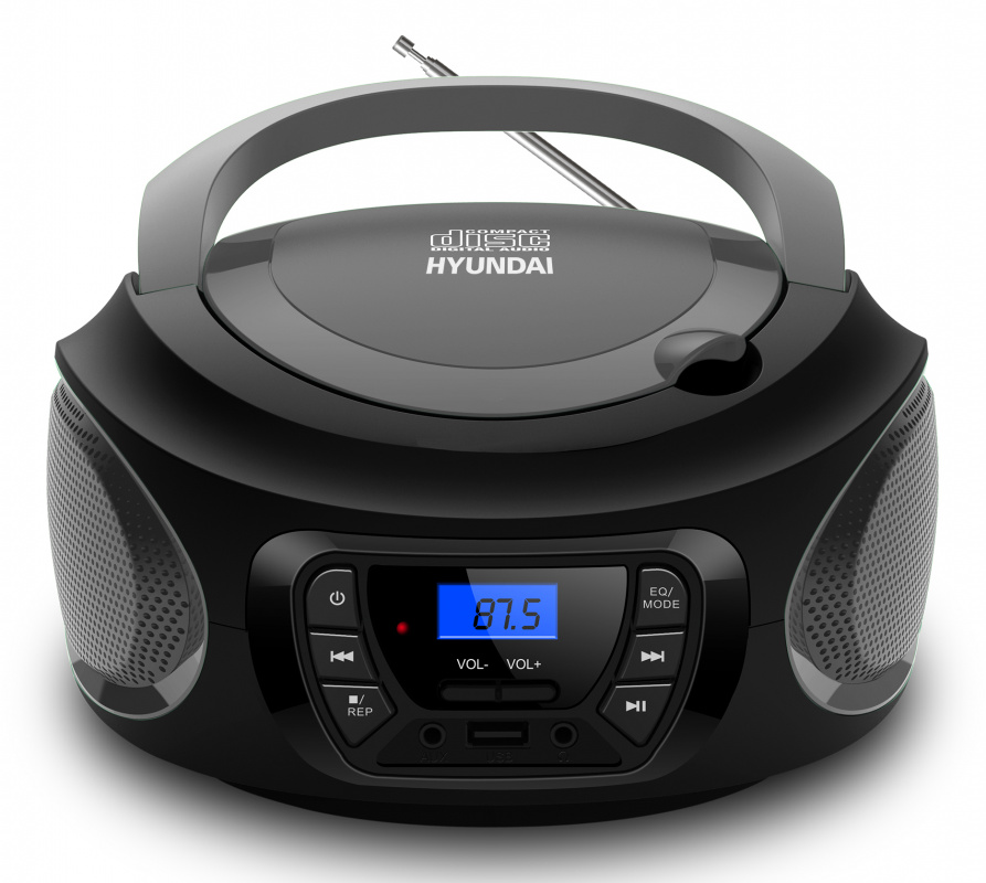 Аудиомагнитола Hyundai H-PCD380 черный/серый
Аудиомагнитола Hyundai H-PCD380 черный/серый