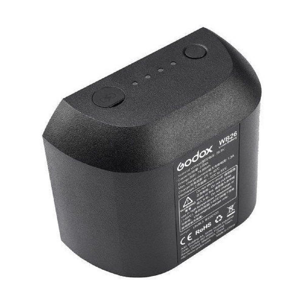 Аккумулятор Godox WB87 для AD600B/BM
Аккумулятор Godox WB87 для AD600B/BM