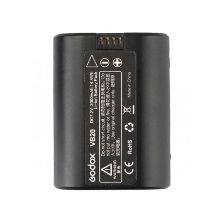 Аккумулятор Godox VB20 для вспышек V350
Аккумулятор Godox VB20 для вспышек V350
