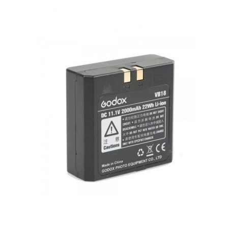 Аккумулятор Godox VB18 для вспышек V860II
Аккумулятор Godox VB18 для вспышек V860II