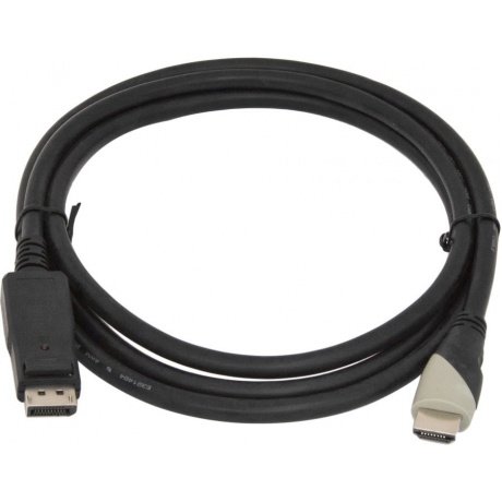 Кабель HDMI (m) DisplayPort (m) 2м черный
Кабель HDMI (m) DisplayPort (m) 2м черный