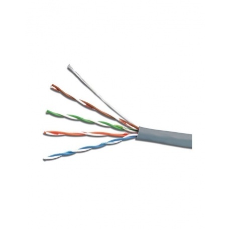 Кабель сетевой UTP 4 пары cat5E solid 0.50мм CCA 100м серый
Кабель сетевой UTP 4 пары cat5E solid 0.50мм CCA 100м серый