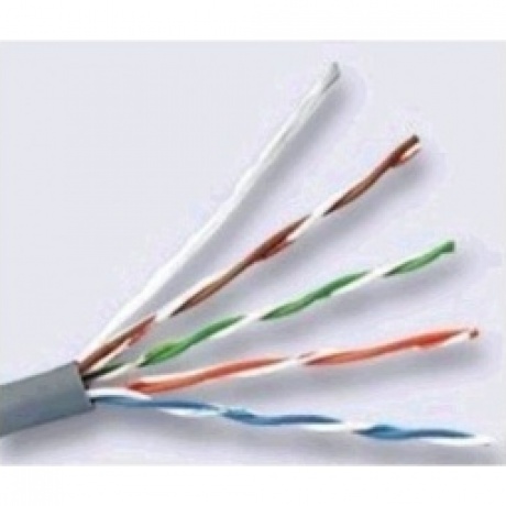 Кабель сетевой HQ UTP 4 пары cat5E solid 0.42мм Cu 305м серый
Кабель сетевой HQ UTP 4 пары cat5E solid 0.42мм Cu 305м серый