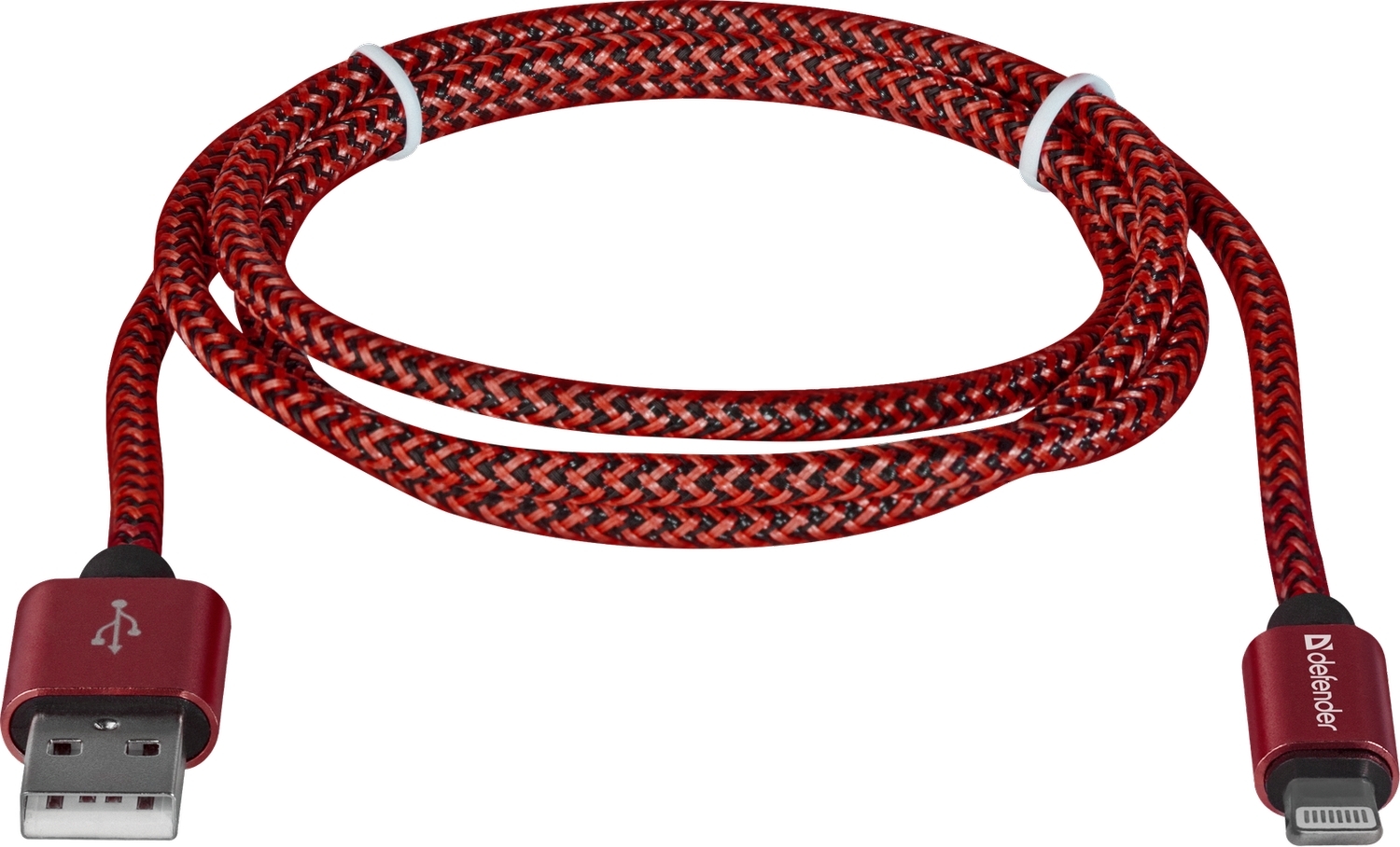 Кабель Defender ACH01-03T USB - Lightning 1м (87807) Red
Кабель Defender ACH01-03T USB - Lightning 1м (87807) Red