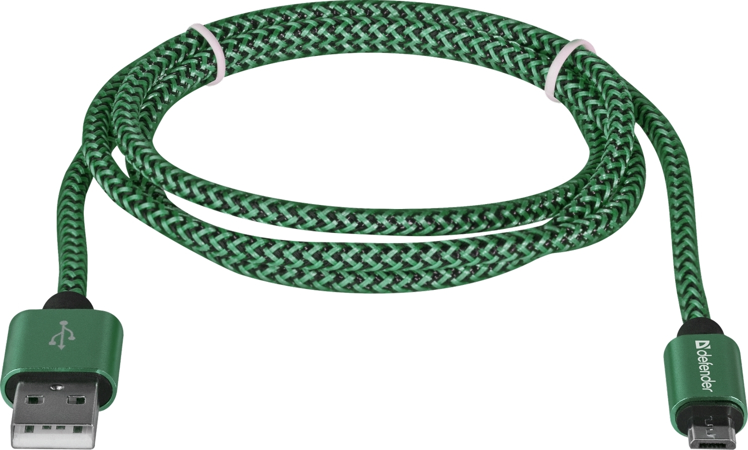 Кабель Defender USB08-03T USB - microUSB 1м (87804) Green
Кабель Defender USB08-03T USB - microUSB 1м (87804) Green