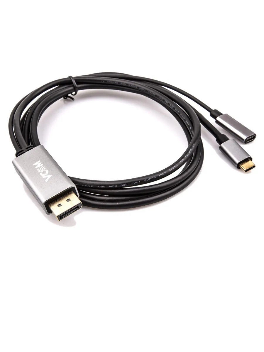 Кабель VCOM USB3.1 CM - DP 1.8м (CU422MCPD-1.8M)
Кабель VCOM USB3.1 CM - DP 1.8м (CU422MCPD-1.8M)