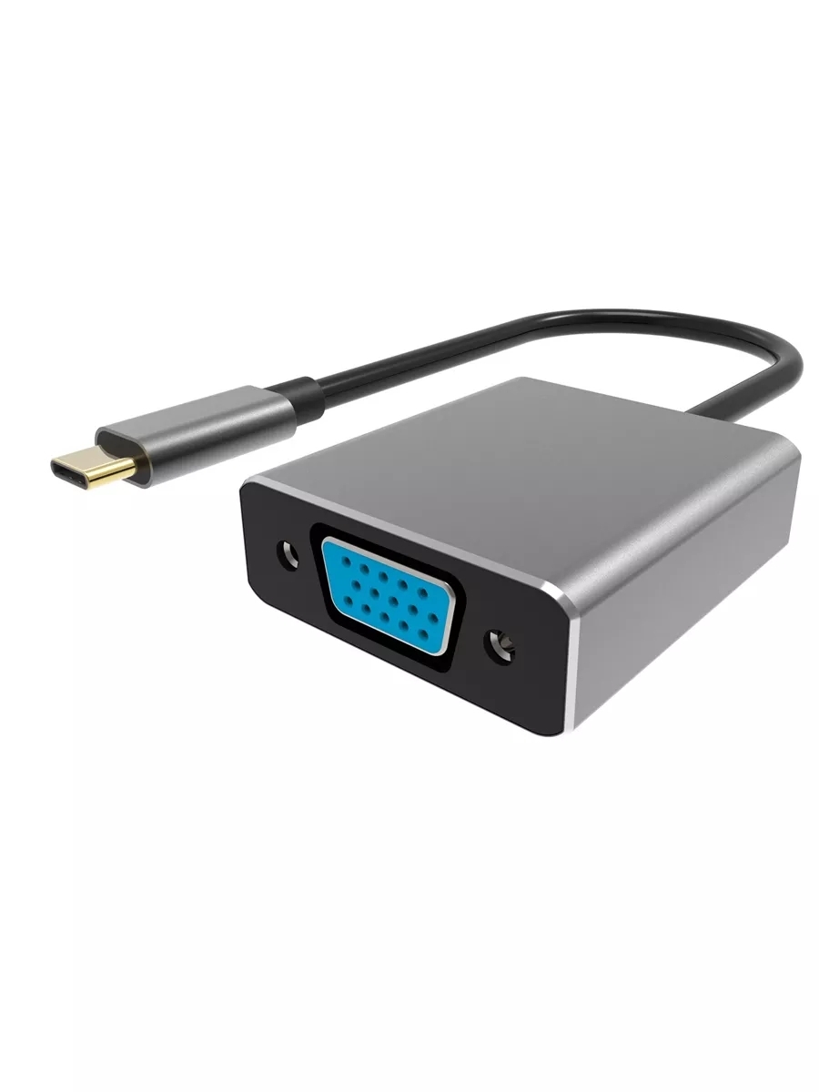 Адаптер VCOM USB3.1 - VGA (CU421T)
Адаптер VCOM USB3.1 - VGA (CU421T)