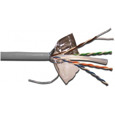 Кабель LANMASTER TWT FTP, 4 пары, Кат.6, PVC, серый, 305 метров
Кабель LANMASTER TWT FTP, 4 пары, Кат.6, PVC, серый, 305 метров