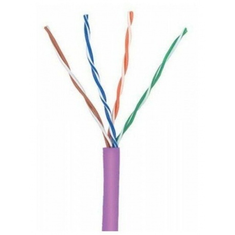 Кабель LANMASTER TWT UTP, 4 пары, Кат.5e, нг(А)-LS, IEC 60332-3, 305 метров, фиолетовый (TWT-5EUTP-NGLS)
Кабель LANMASTER TWT UTP, 4 пары, Кат.5e, нг(А)-LS, IEC 60332-3, 305 метров, фиолетовый (TWT-5EUTP-NGLS)