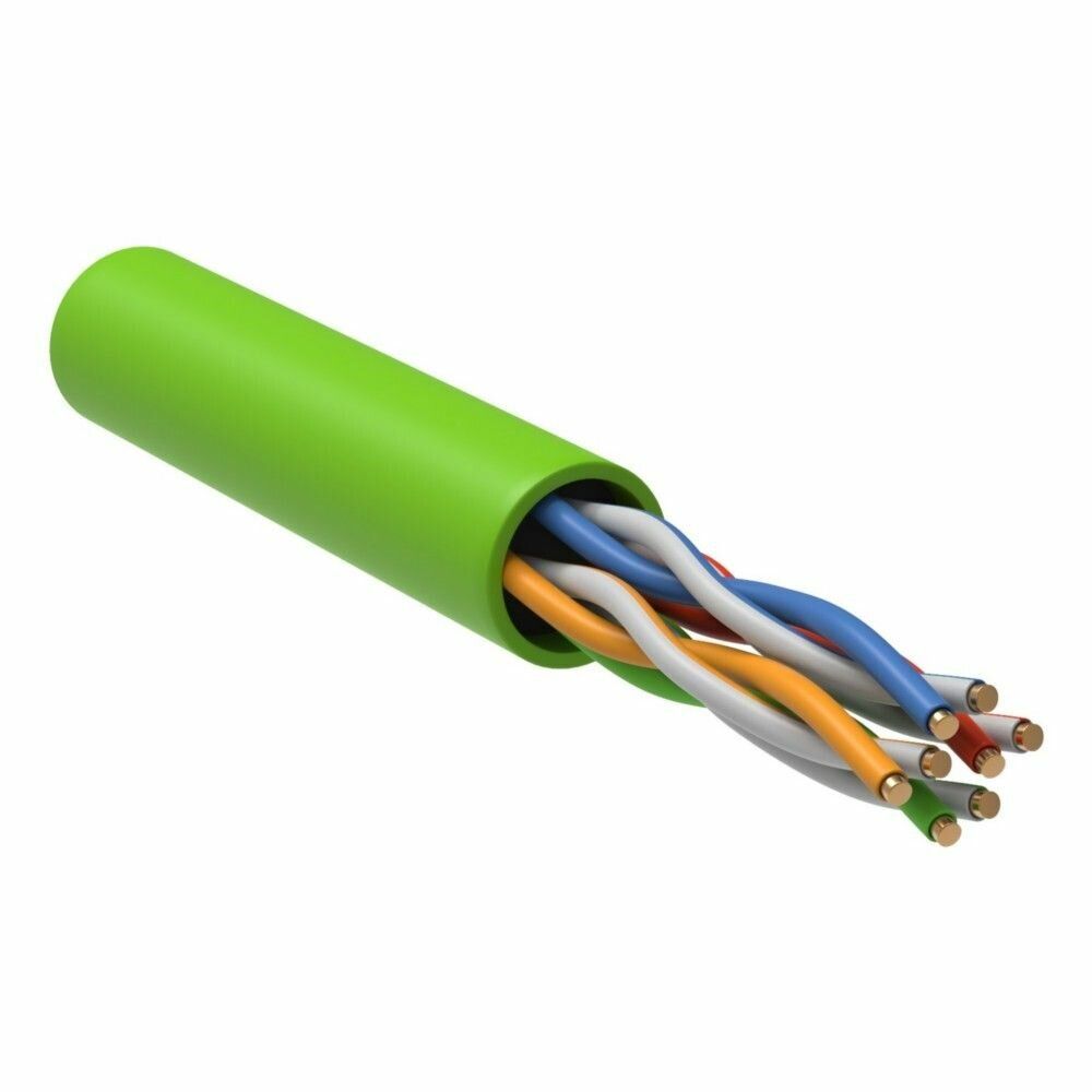 Кабель NEOMAX U/UTP cat.5e 4x2x0.46, 25 AWG, Медь, внутренний, PVCLS нг(А)-LSLTx, 305м, зеленый (NM711021)
Кабель NEOMAX U/UTP cat.5e 4x2x0.46, 25 AWG, Медь, внутренний, PVCLS нг(А)-LSLTx, 305м, зеленый (NM711021)