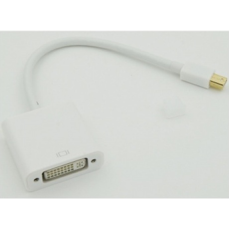 Переходник miniDisplayPort (m) DVI (f) белый
Переходник miniDisplayPort (m) DVI (f) белый