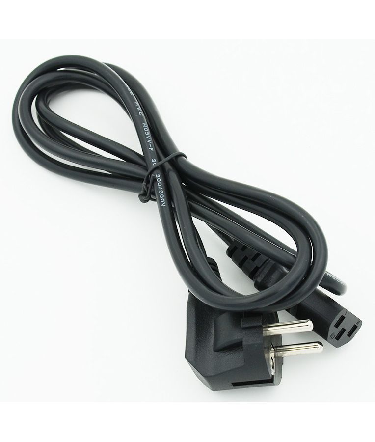Кабель IEC C13 Евровилка 1.8м черный
Кабель IEC C13 Евровилка 1.8м черный