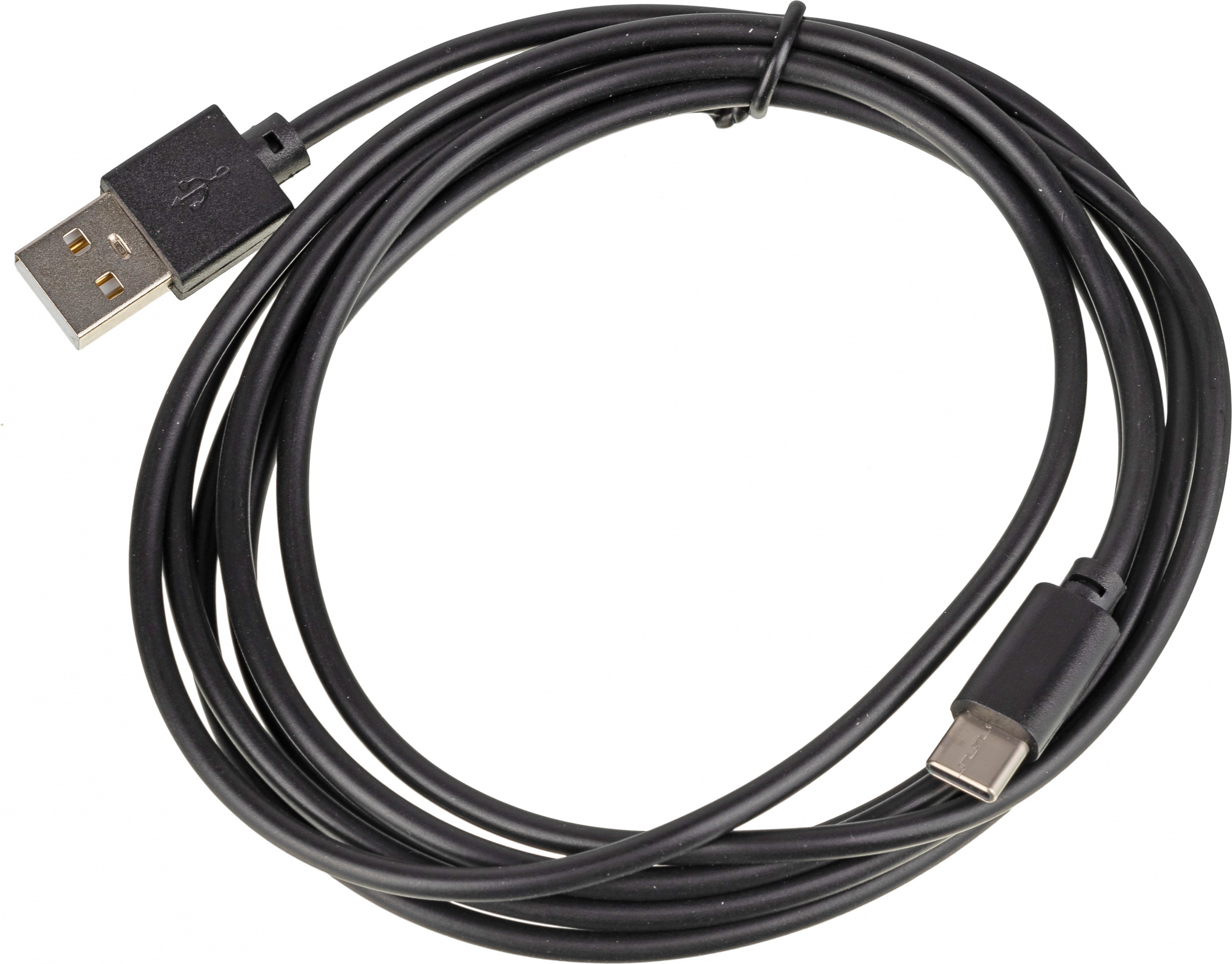 Кабель USB (m)-USB Type-C (m) 2м черный
Кабель USB (m)-USB Type-C (m) 2м черный
