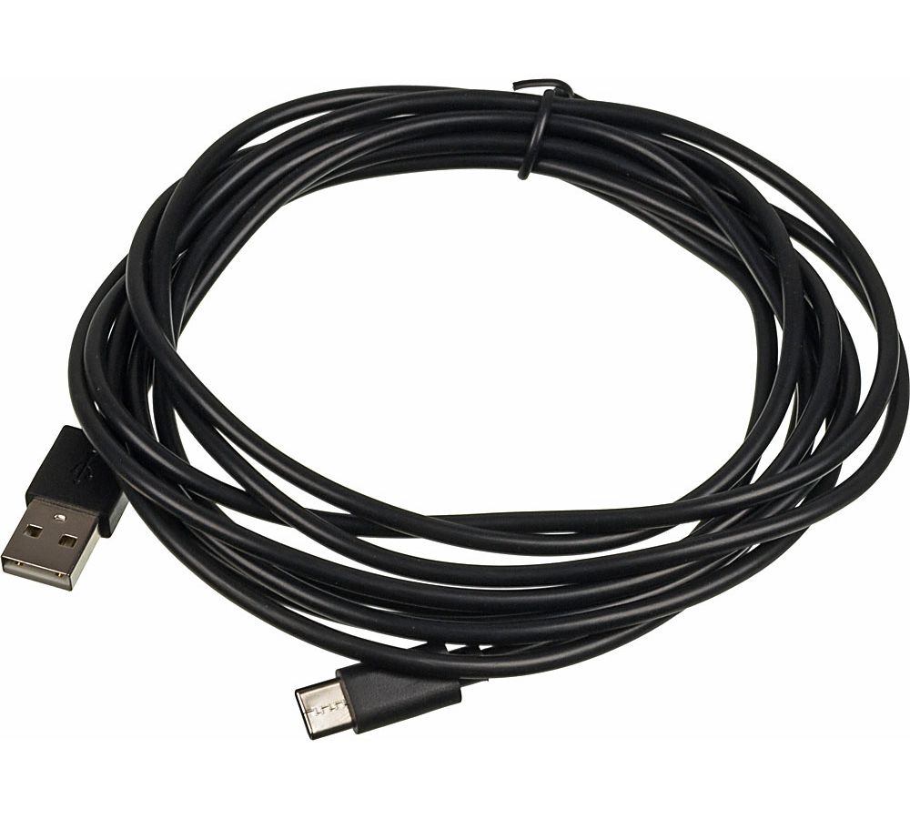 Кабель USB (m)-USB Type-C (m) 3м черный
Кабель USB (m)-USB Type-C (m) 3м черный