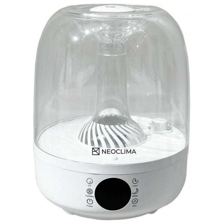 Увлажнитель воздуха ультразвуковой Neoclima NHL-4W, объем 4л, LED, сенсор
Увлажнитель воздуха ультразвуковой Neoclima NHL-4W, объем 4л, LED, сенсор
