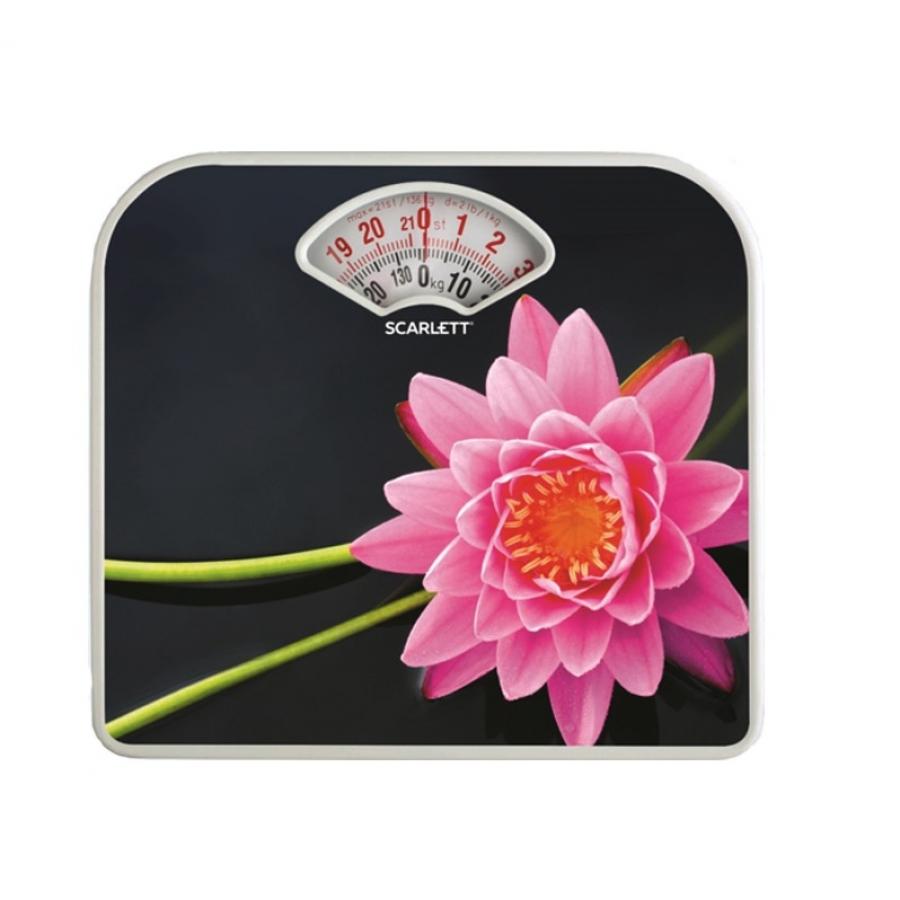 Весы напольные механические Scarlett SC-BS33M043 лотос
Весы напольные механические Scarlett SC-BS33M043 лотос