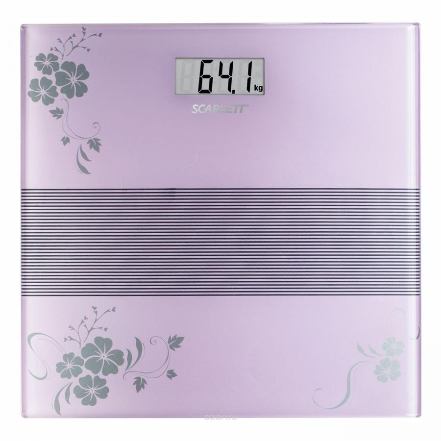 Весы напольные Scarlett SC-BS33E060 фиолетовый
Весы напольные Scarlett SC-BS33E060 фиолетовый