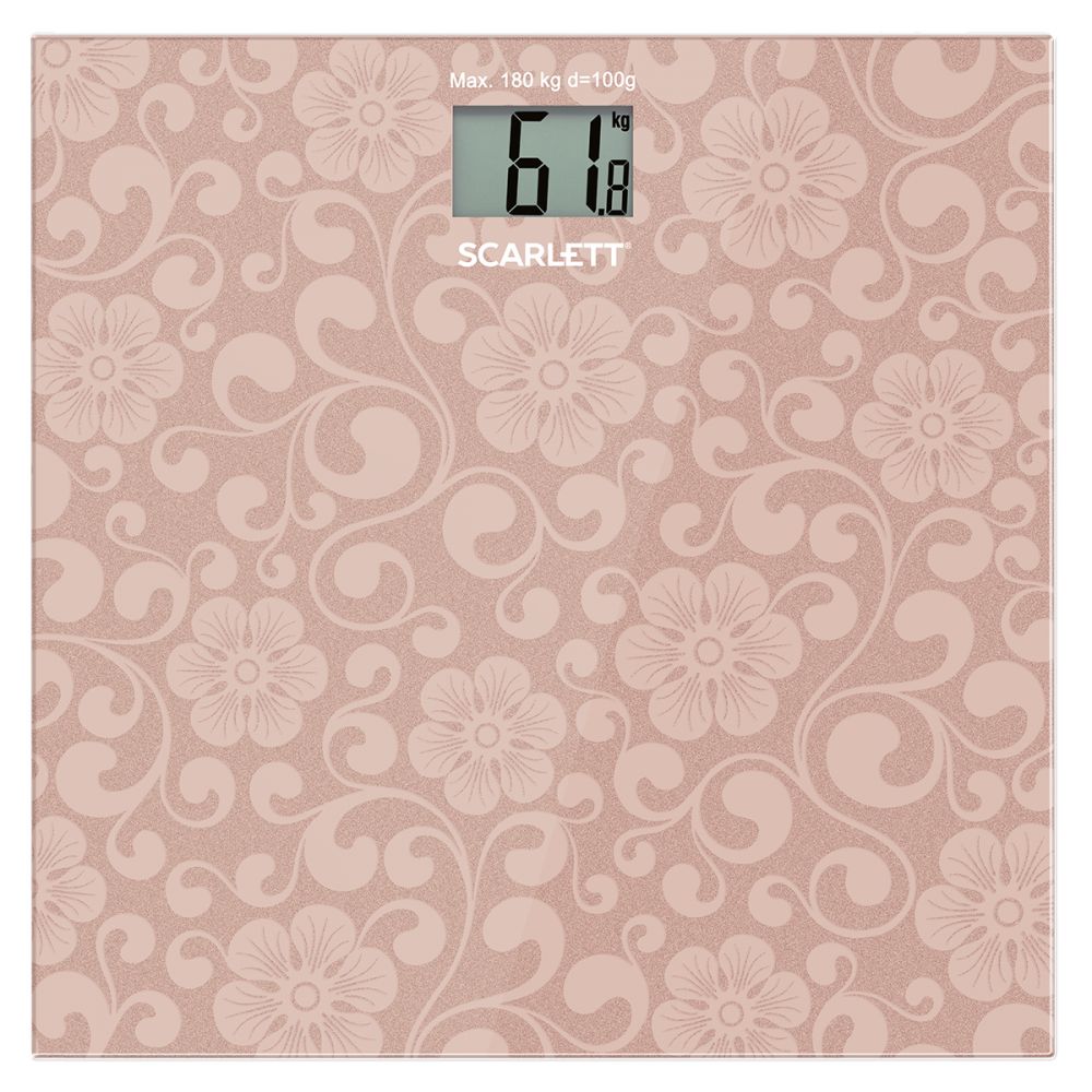 Весы напольные электронные Scarlett SC-BS33E034 розовый
Весы напольные электронные Scarlett SC-BS33E034 розовый