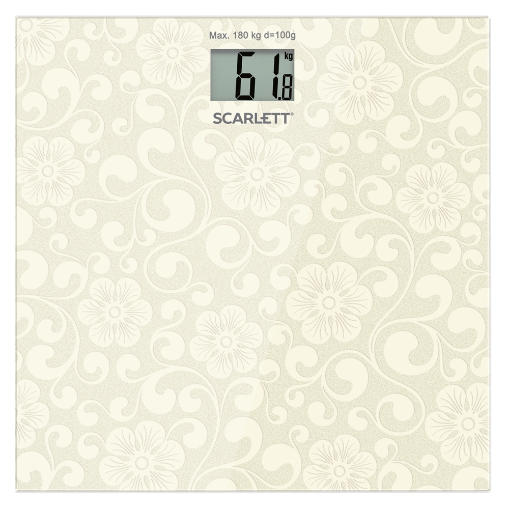 Весы напольные Scarlett SC-BS33E043 серебро
Весы напольные Scarlett SC-BS33E043 серебро