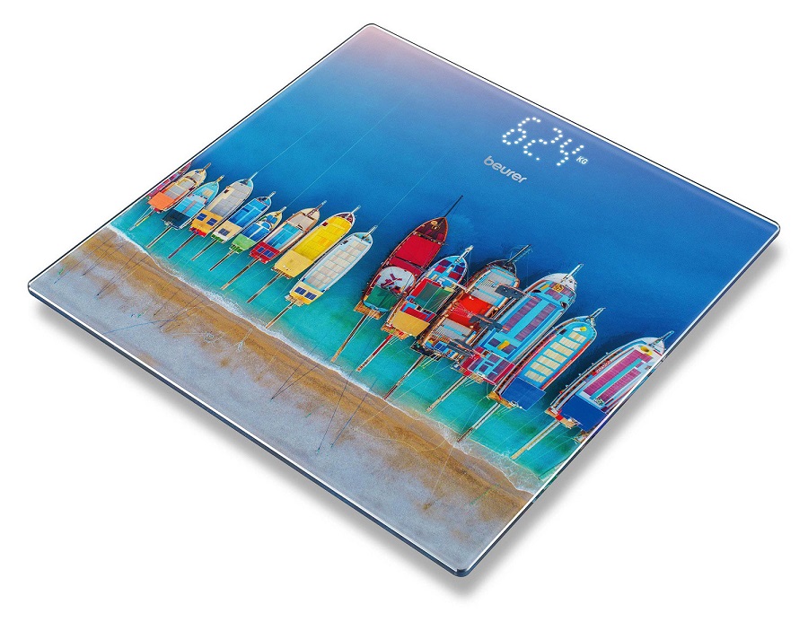 Весы напольные электронные Beurer GS215 Boats рисунок
Весы напольные электронные Beurer GS215 Boats рисунок