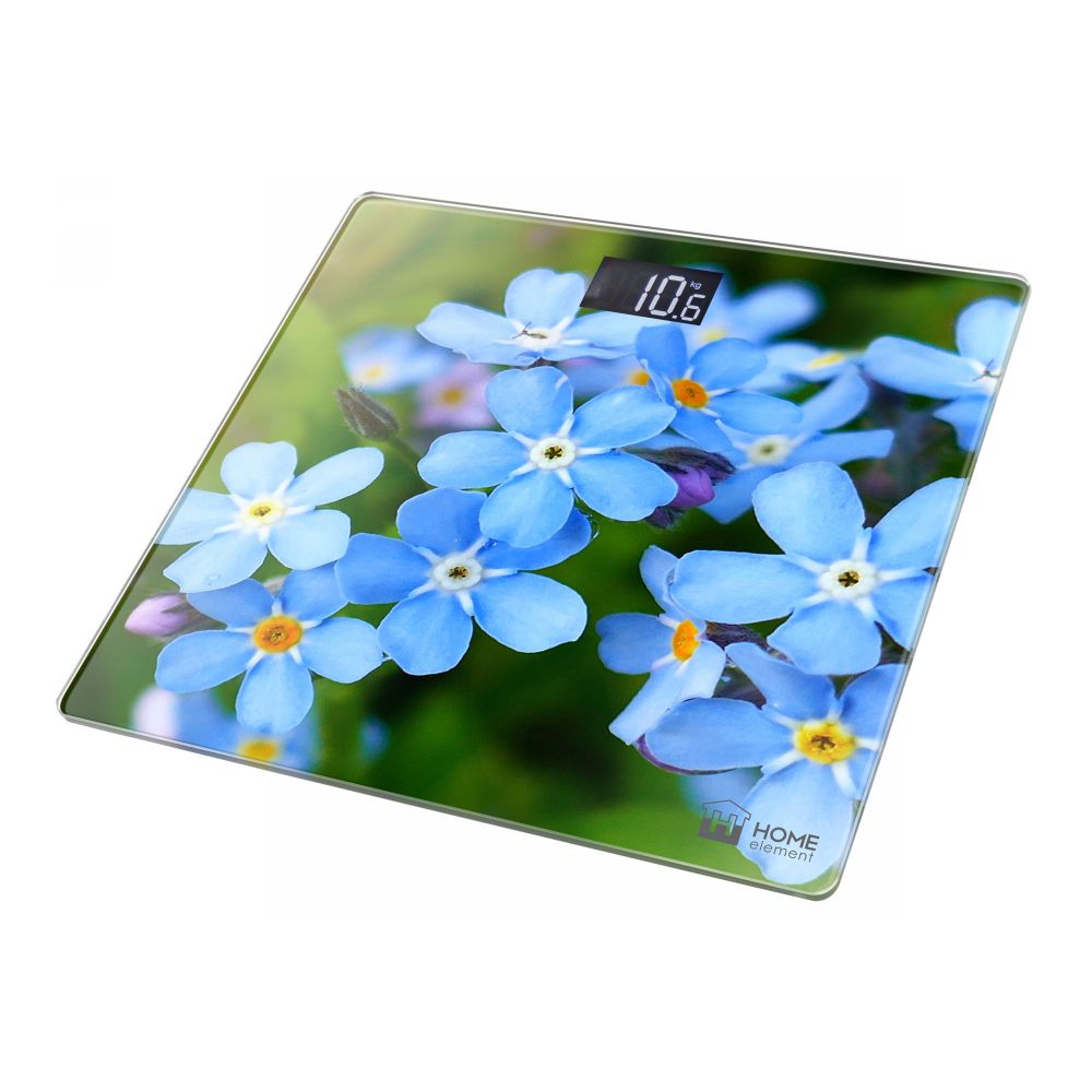 Весы напольные электронные Home Element HE-SC904 незабудки
Весы напольные электронные Home Element HE-SC904 незабудки