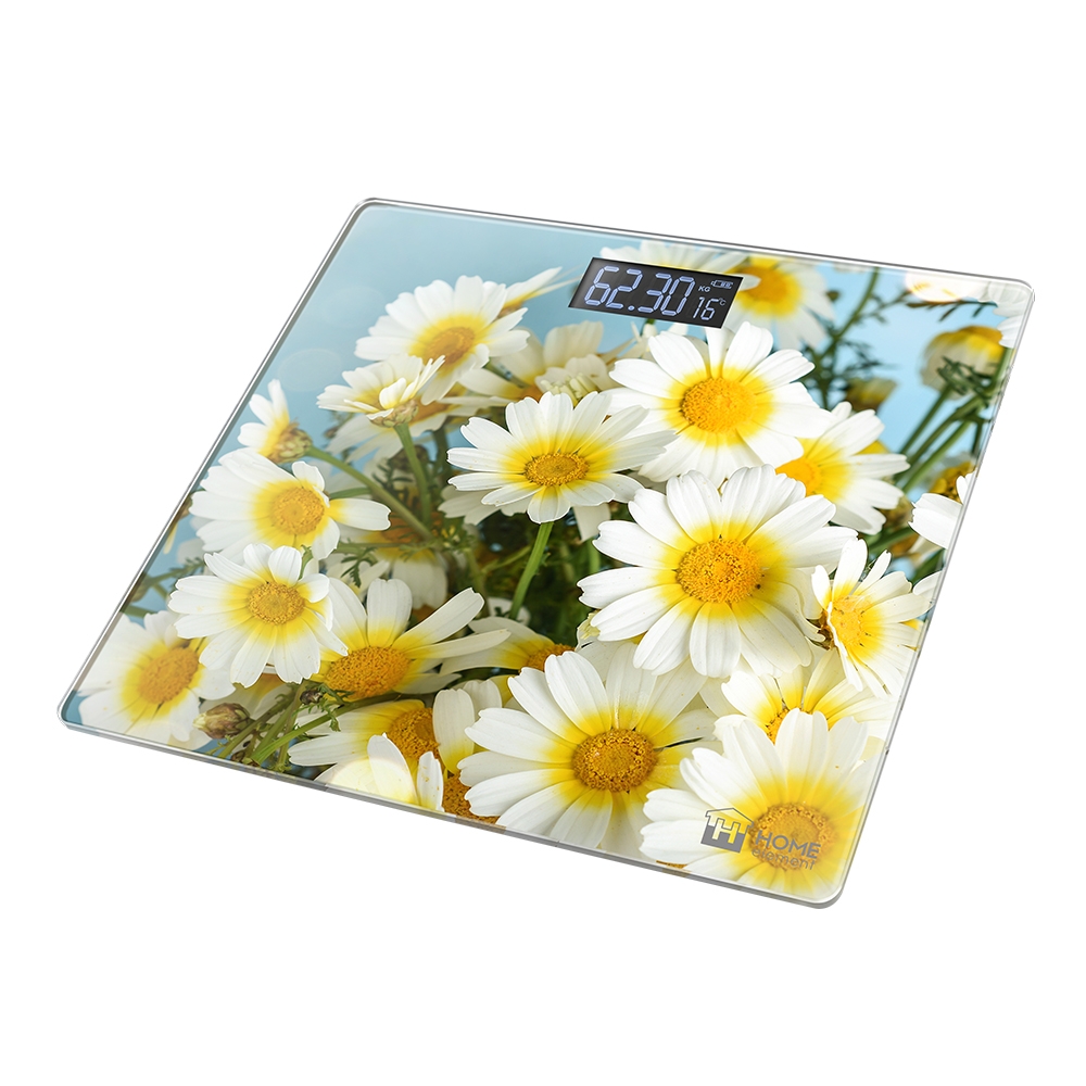 Весы напольные электронные Home Element HE-SC906 ромашковое поле
Весы напольные электронные Home Element HE-SC906 ромашковое поле