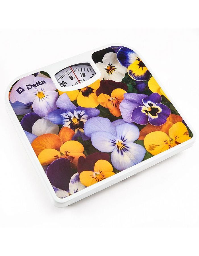 Весы напольные механические Delta D-9405 Анютины глазки
Весы напольные механические Delta D-9405 Анютины глазки