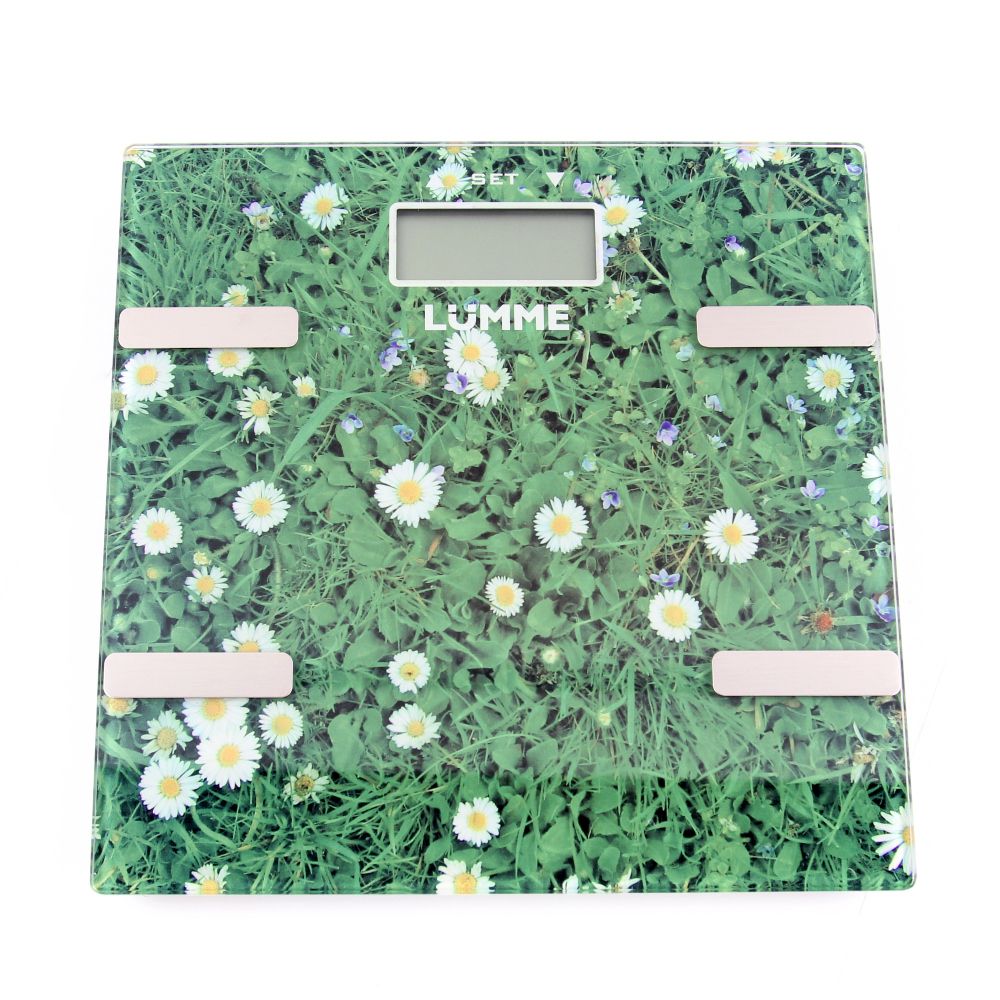 Весы напольные электронные Lumme LU-1333 ромашковое поле
Весы напольные электронные Lumme LU-1333 ромашковое поле
