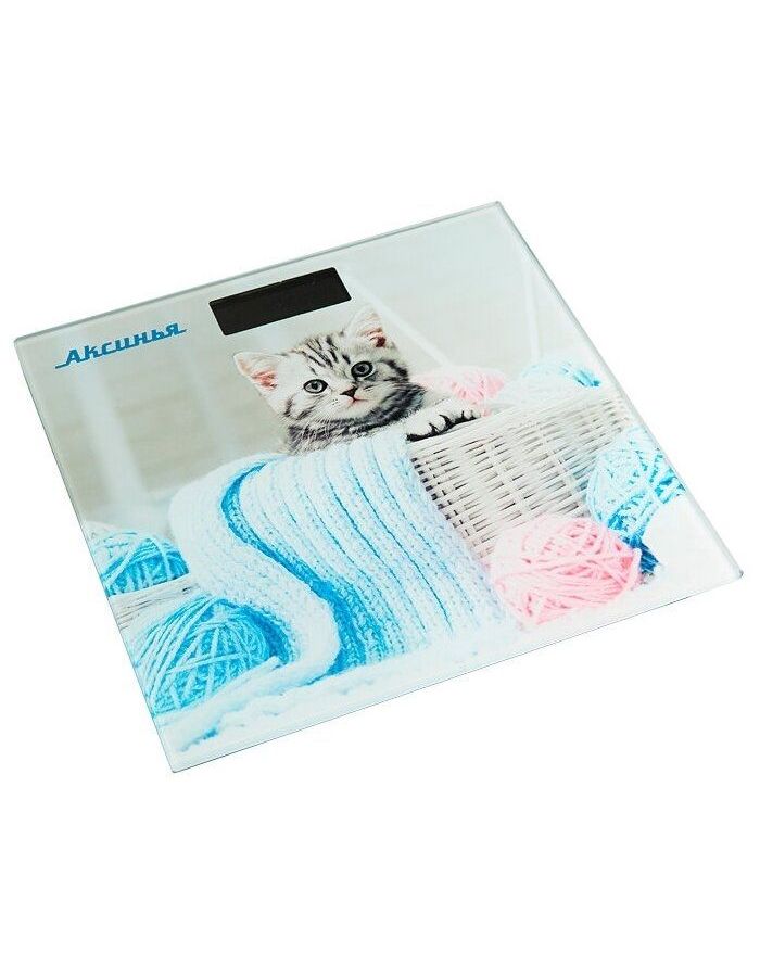 Весы напольные электронные Аксинья КС-6002 Забавный котенок
Весы напольные электронные Аксинья КС-6002 Забавный котенок