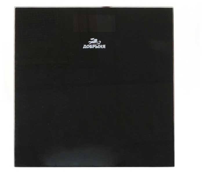 Весы напольные Добрыня DO-3016B Black
Весы напольные Добрыня DO-3016B Black