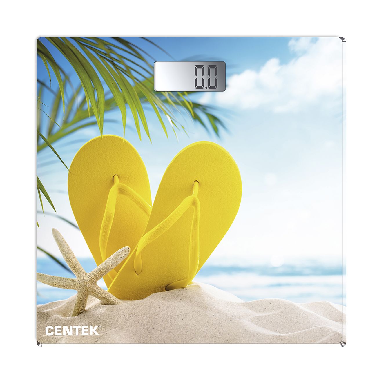 Весы напольные Centek CT-2426 Пляж электронные
Весы напольные Centek CT-2426 Пляж электронные