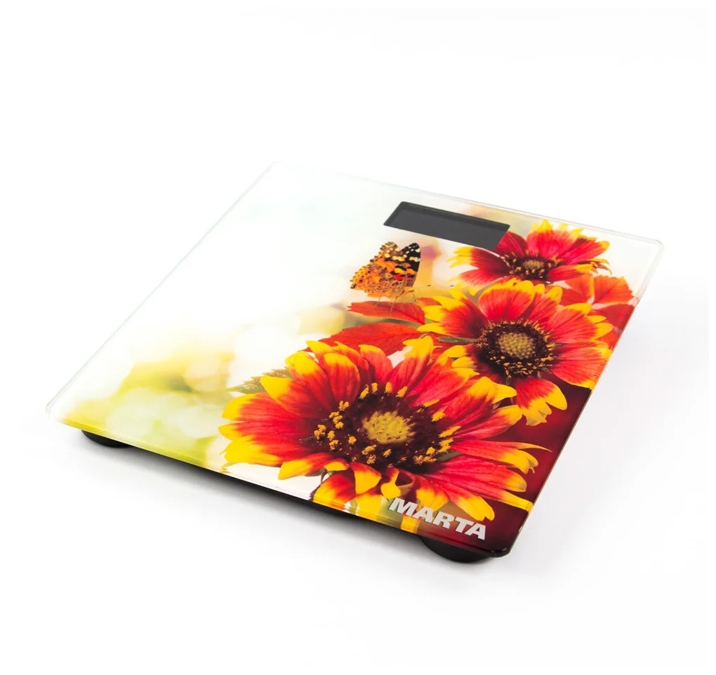 Весы напольные MARTA MT-1676 летние цветы
Весы напольные MARTA MT-1676 летние цветы
