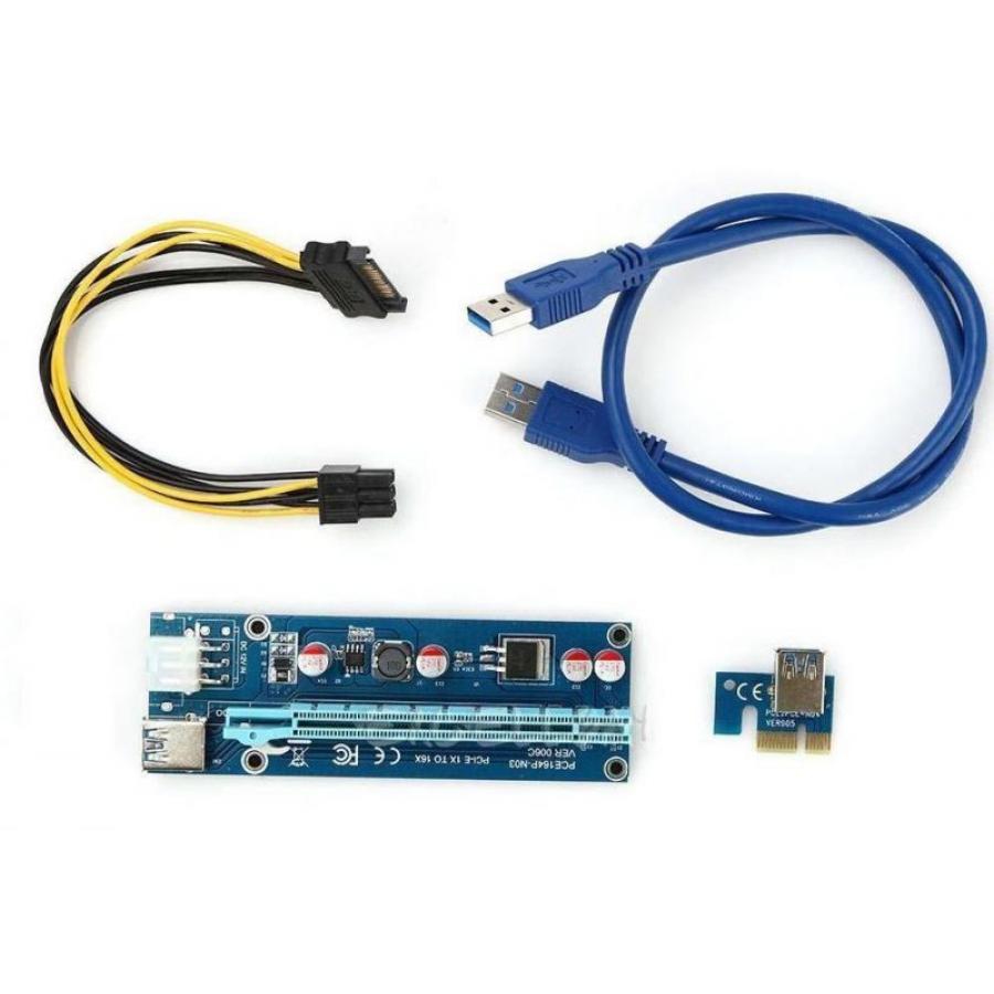 Переходник для видеокарт (riser) Foxline RC-006C
Переходник для видеокарт (riser) Foxline RC-006C