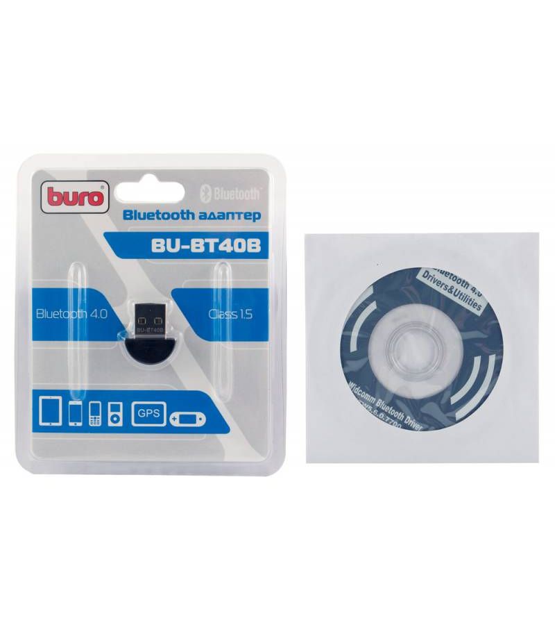 Адаптер USB Buro BU-BT40B черный
Адаптер USB Buro BU-BT40B черный