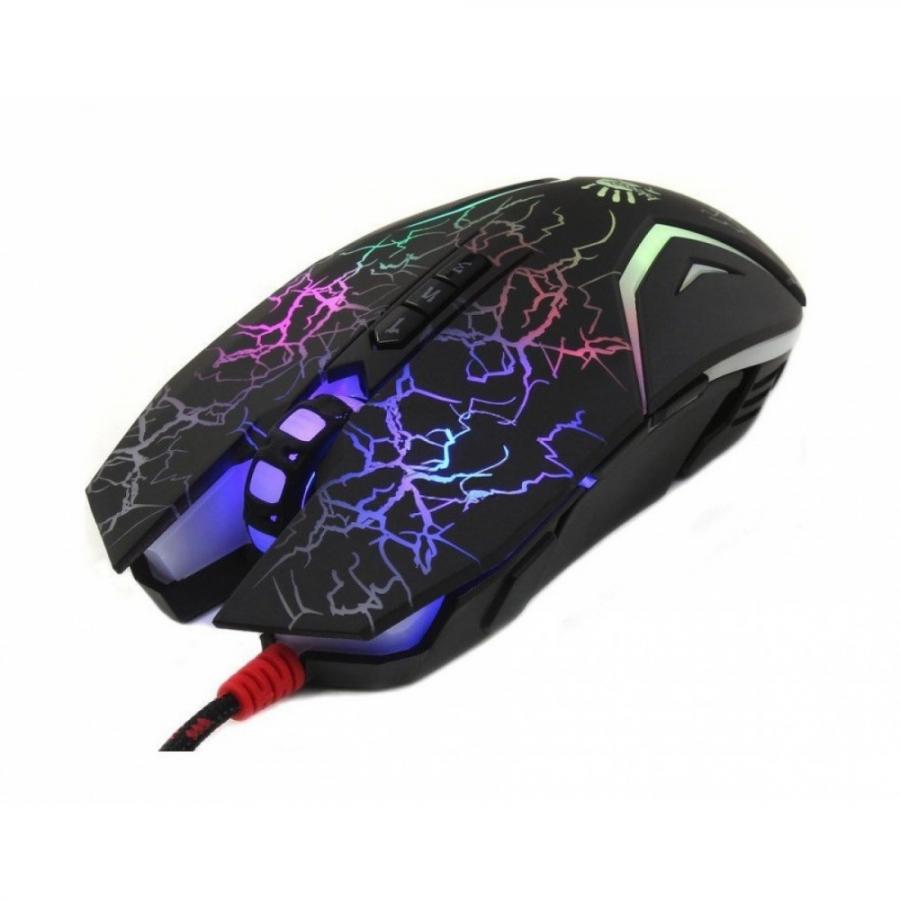 Мышь A4Tech Bloody N50 Neon Black USB, Черный
Мышь A4Tech Bloody N50 Neon Black USB, Черный