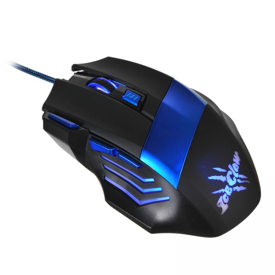 Мышь Oklick 775G Ice Claw Black-Blue USB, Черный
Мышь Oklick 775G Ice Claw Black-Blue USB, Черный