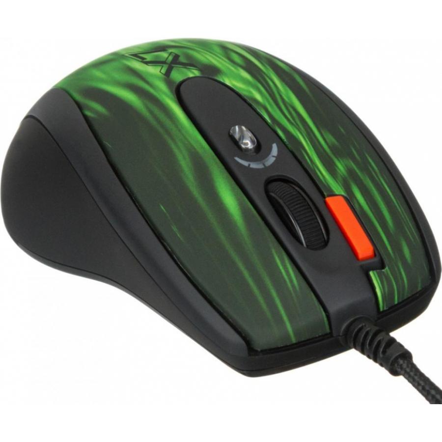 Мышь A4Tech XL-750BK Green Black USB, Черный/зеленый
Мышь A4Tech XL-750BK Green Black USB, Черный/зеленый