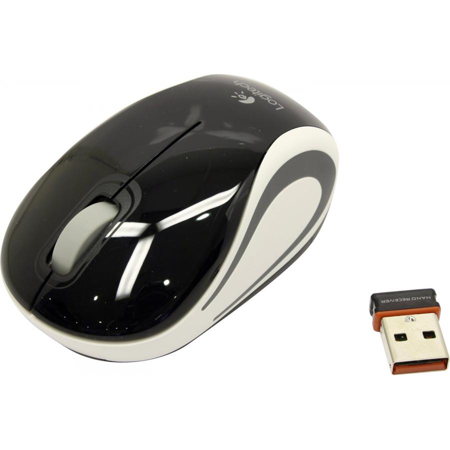 Мышь Logitech Wireless Mini Mouse M187 Black-White USB, Белый/черный
Мышь Logitech Wireless Mini Mouse M187 Black-White USB, Белый/черный