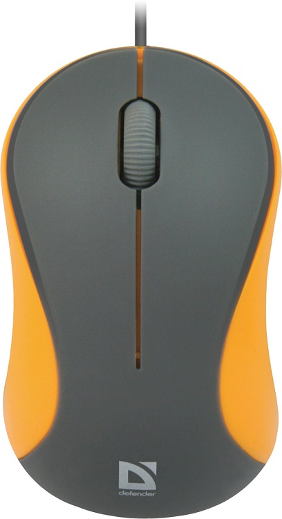 Мышь Defender Accura MS-970 серый+оранжевый
Мышь Defender Accura MS-970 серый+оранжевый