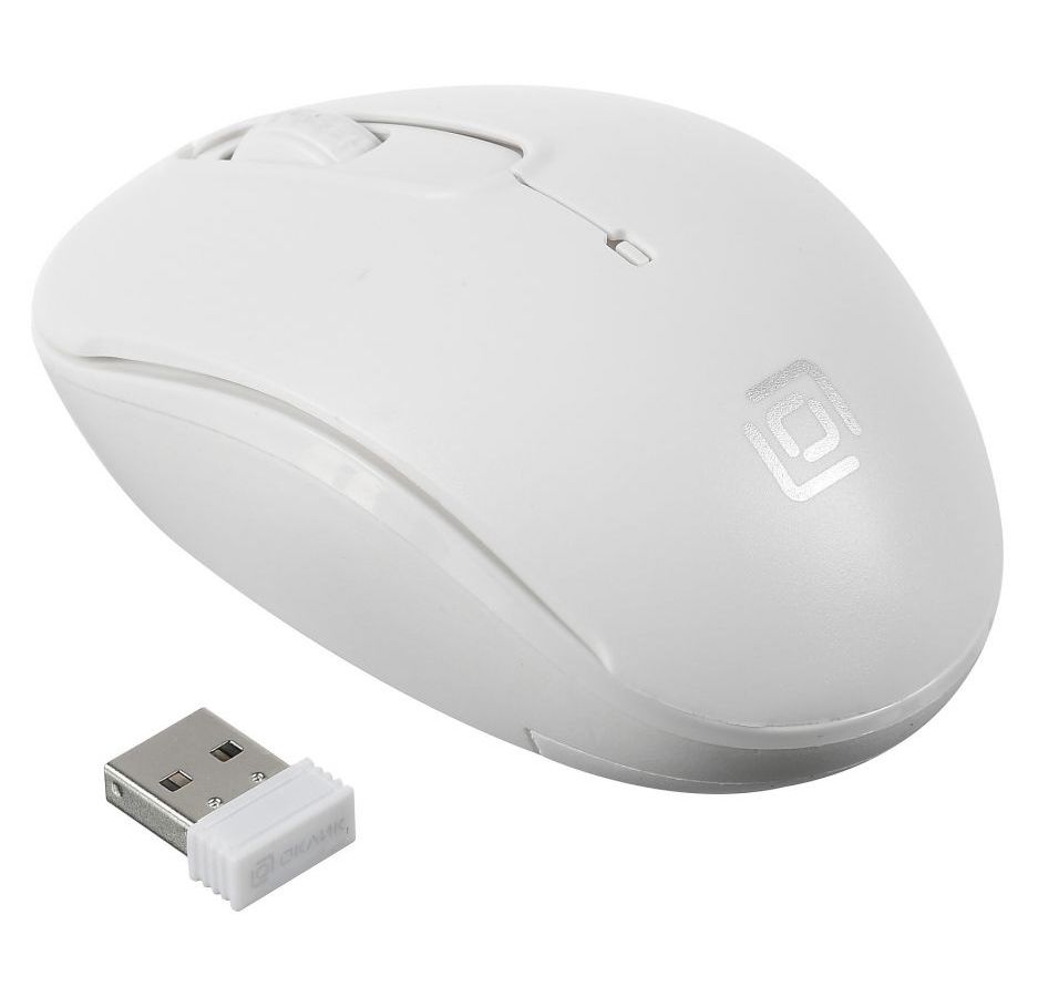 Мышь Oklick 505MW белый
Мышь Oklick 505MW белый