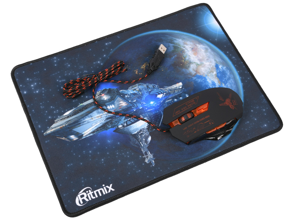 Мышь Ritmix ROM-366MP Black, Черный 
Мышь Ritmix ROM-366MP Black, Черный