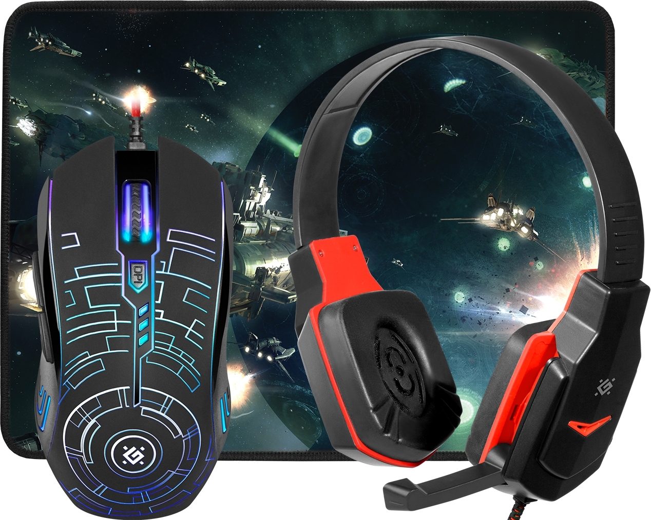 Набор мышь+коврик+гарнитура Defender Fortress MHP-012 (52012
Набор мышь+коврик+гарнитура Defender Fortress MHP-012 (52012