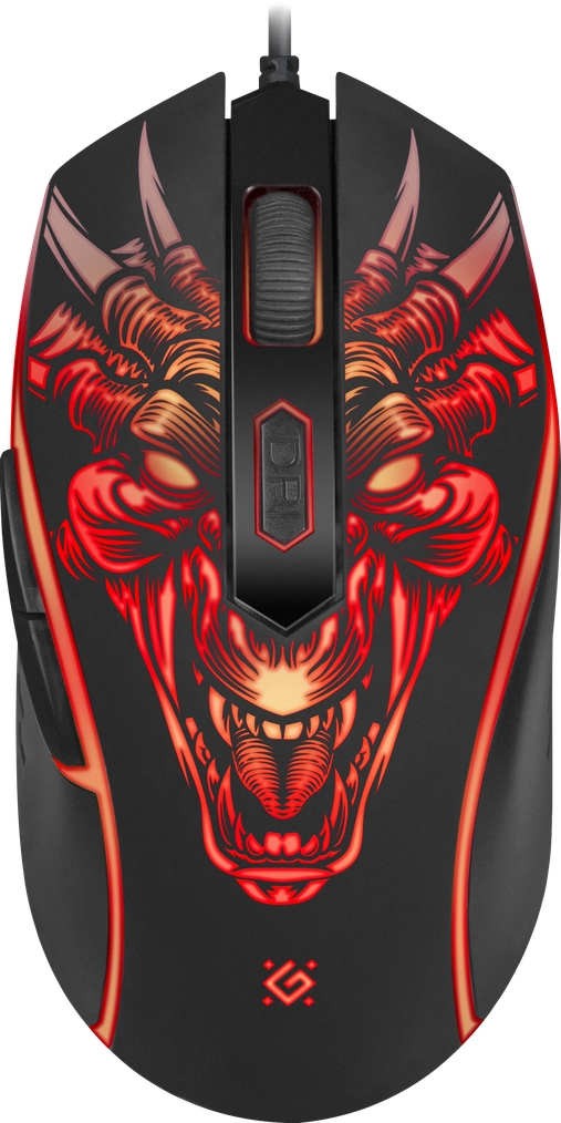 Мышь Defender Monstro GM-510L, Черный
Мышь Defender Monstro GM-510L, Черный