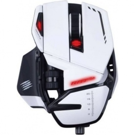 Игровая мышь Mad Catz R.A.T. 6+ белая (PMW3360, Omron, USB, 11 кнопок, 12000 dpi, RGB подсветка), Белый
Игровая мышь Mad Catz R.A.T. 6+ белая (PMW3360, Omron, USB, 11 кнопок, 12000 dpi, RGB подсветка), Белый