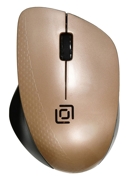 Мышь Oklick 695MW черный/золотистый 
Мышь Oklick 695MW черный/золотистый