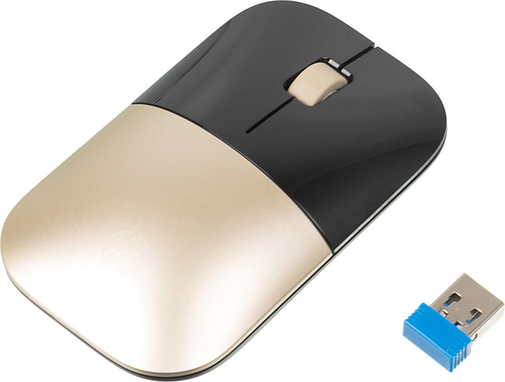 Мышь HP Z3700 черный/золотистый
Мышь HP Z3700 черный/золотистый