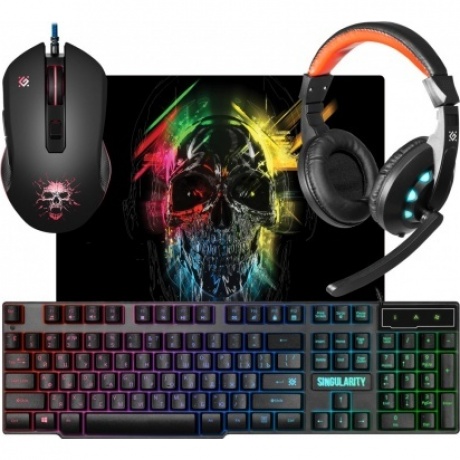 Набор мышь+коврик+гарнитура+клавиатура Defender MKP-118 (52118)
Набор мышь+коврик+гарнитура+клавиатура Defender MKP-118 (52118)