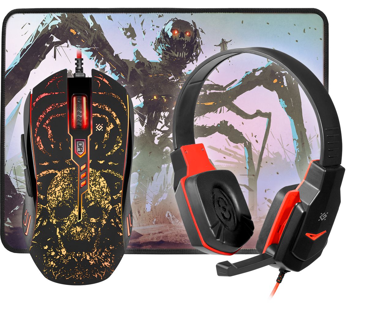 Набор мышь+коврик+гарнитура Defender MHP-128 (52128), Черный
Набор мышь+коврик+гарнитура Defender MHP-128 (52128), Черный