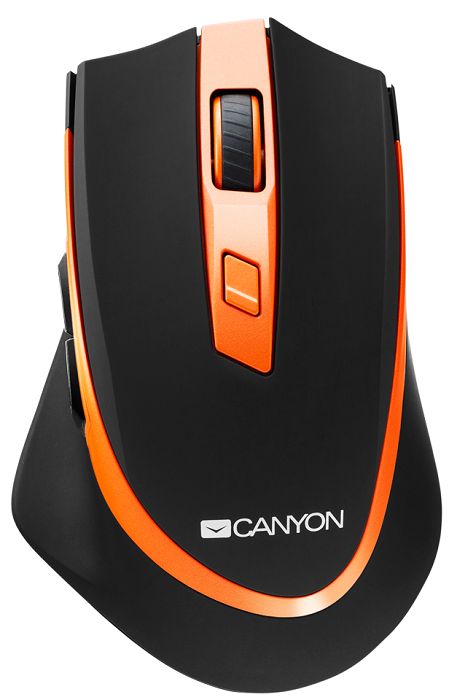Мышь беспроводная Canyon CNS-CMSW13 Black Orange
Мышь беспроводная Canyon CNS-CMSW13 Black Orange